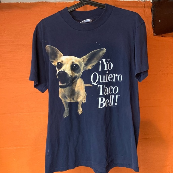 vintage taco bell t shirt